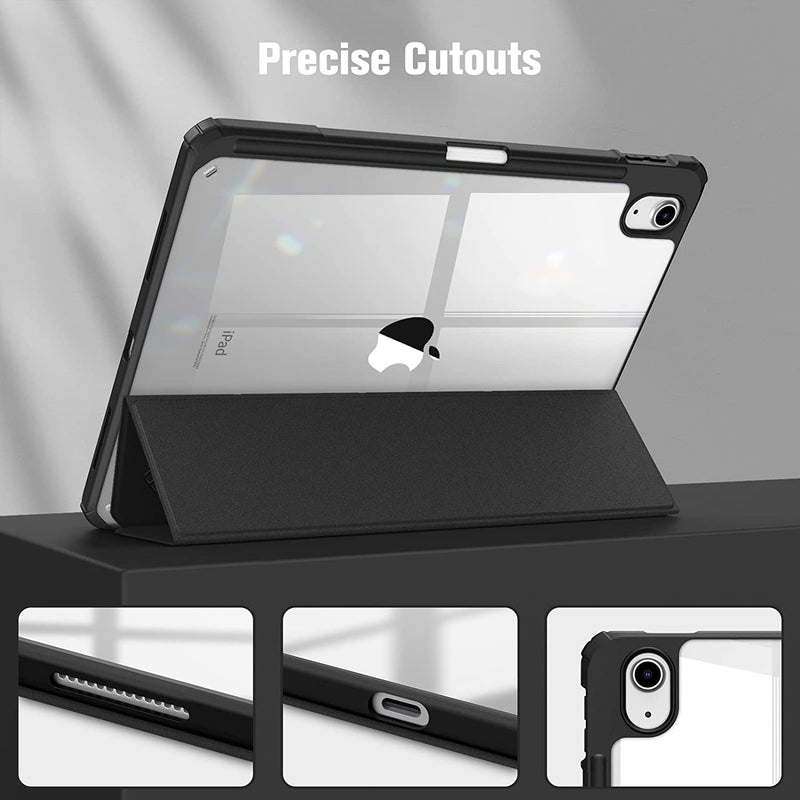 iPad 11-Inch A16 Chip 2025, iPad 10th Gen 10.9" 2022 Hybrid Slim Case w/ Pencil Holder | Fintie