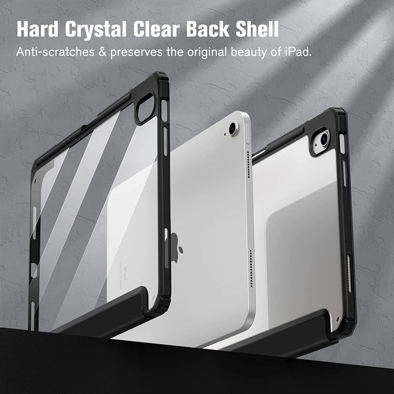iPad 11-Inch A16 Chip 2025, iPad 10th Gen 10.9" 2022 Hybrid Slim Case w/ Pencil Holder | Fintie
