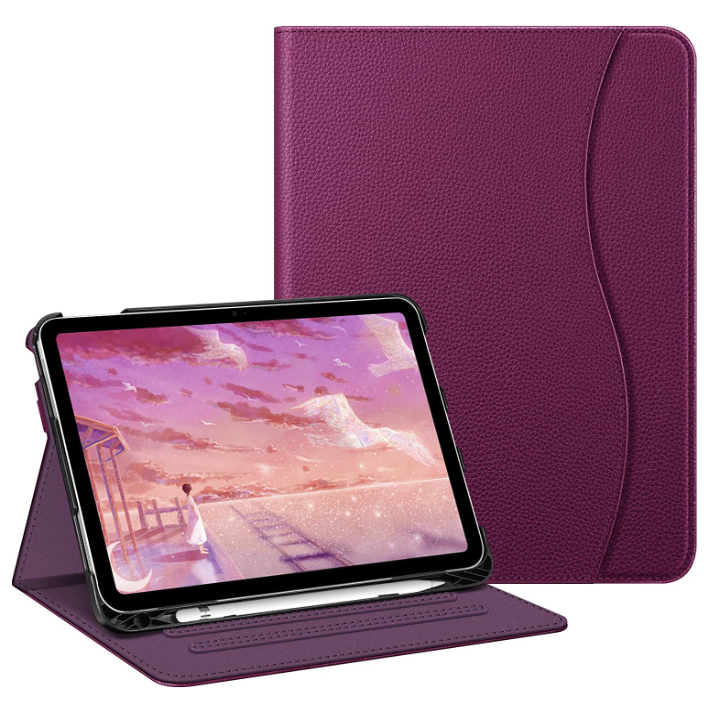 iPad 10th Gen 10.9" Multi-Angle Viewing Case w/ Pencil Holder | Fintie