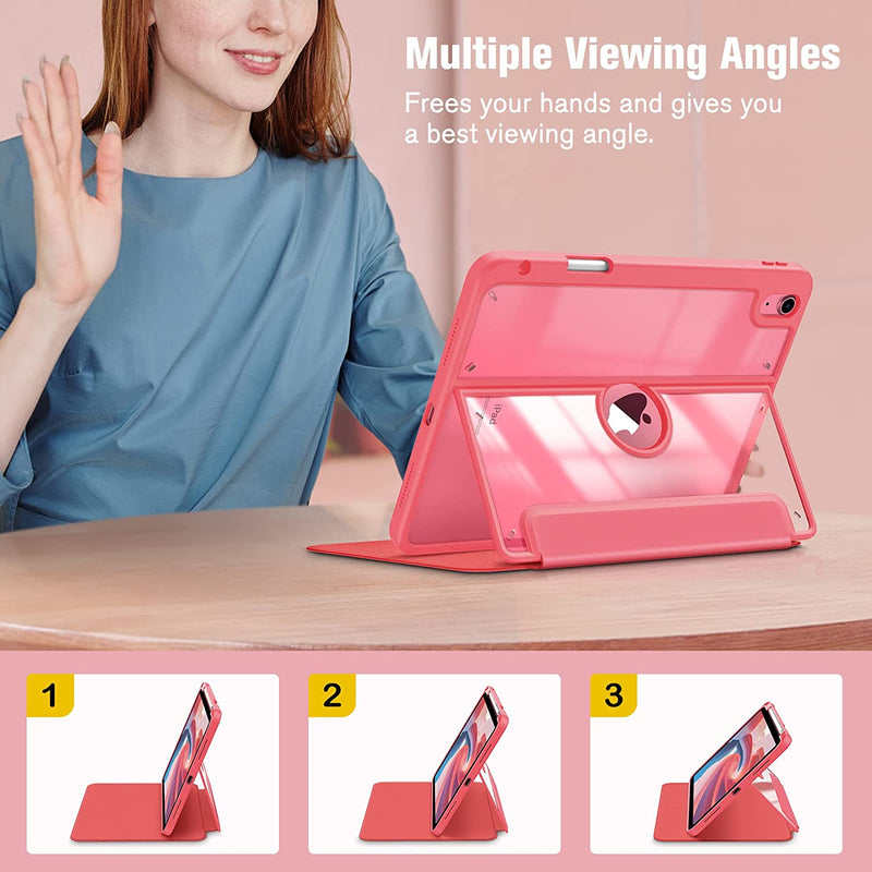 iPad 10th Gen 10.9" 2022 Multi-Angle Viewing Shockproof Case |Fintie