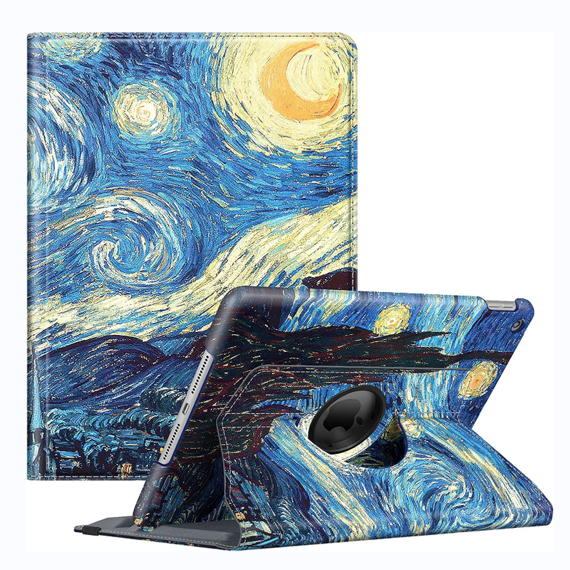 iPad 9 / iPad 8 / iPad 7 360-Degree Rotating Case with Pencil Holder | Fintie