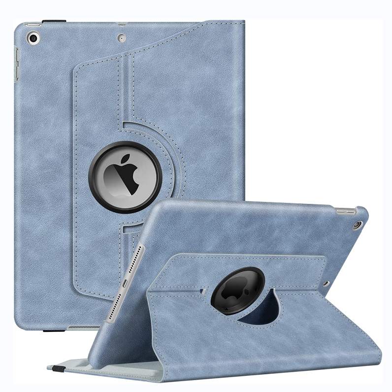 iPad 9 / iPad 8 / iPad 7 360-Degree Rotating Case with Pencil Holder | Fintie