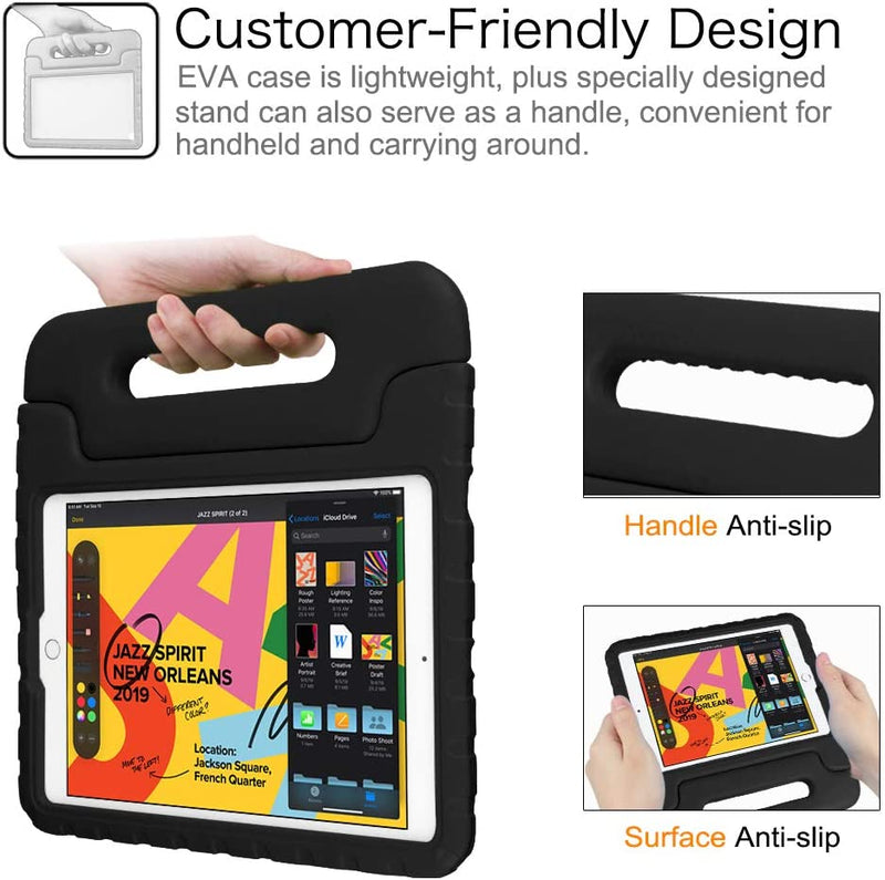 iPad 9th Gen (2021) / iPad 8th Gen / iPad 7th Gen 10.2" Kid-Friendly EVA Case | Fintie