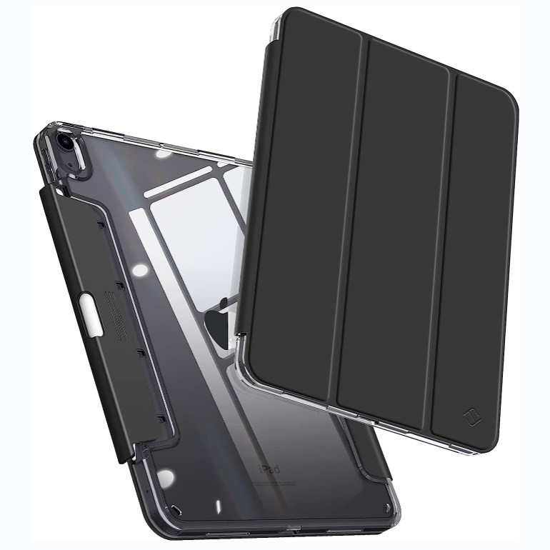 iPad Air 11 (M3 chip 2025, M2 chip 2024) / iPad Air 5th/4th Gen (10.9") Case with Retractable Pencil Holder | Fintie
