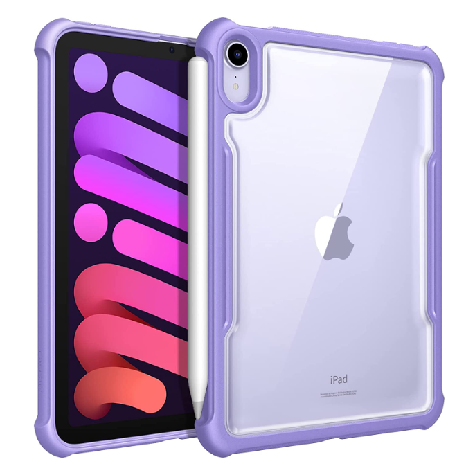 iPad Mini A17 Pro (2024), iPad Mini 6th Gen (2021) Shockproof Hybrid Back Cover | Fintie