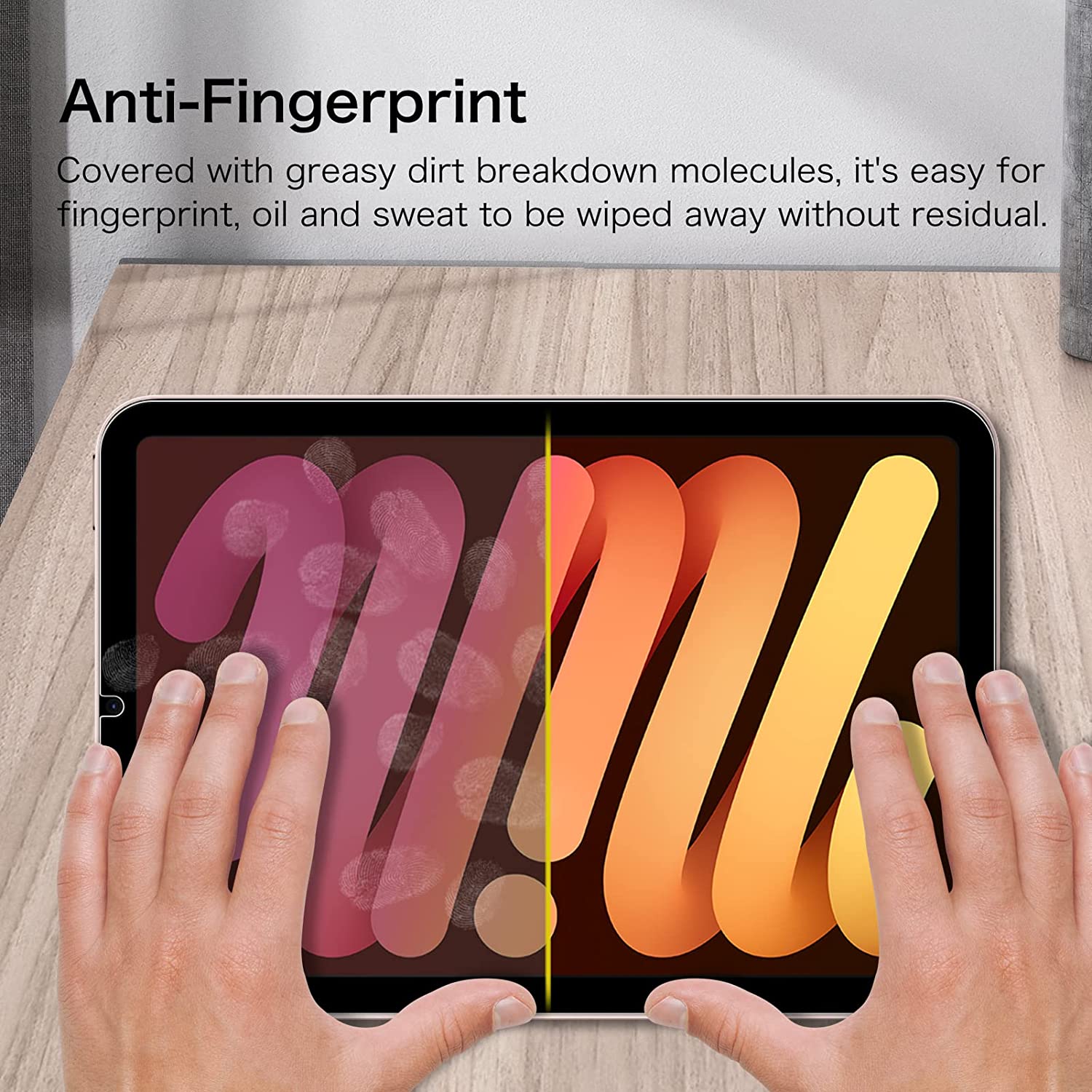 [2 Pack] iPad Mini A17 Pro, iPad Mini 6th Gen Tempered Glass Screen ...