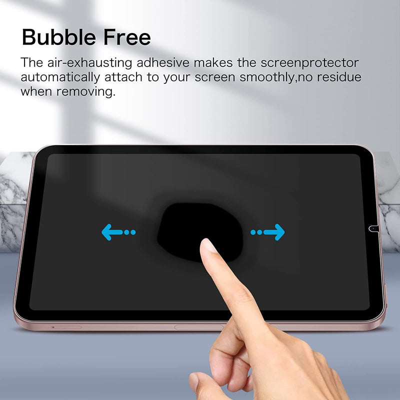 [2 Pack] iPad Mini 6 Tempered Glass Screen Protector | Fintie