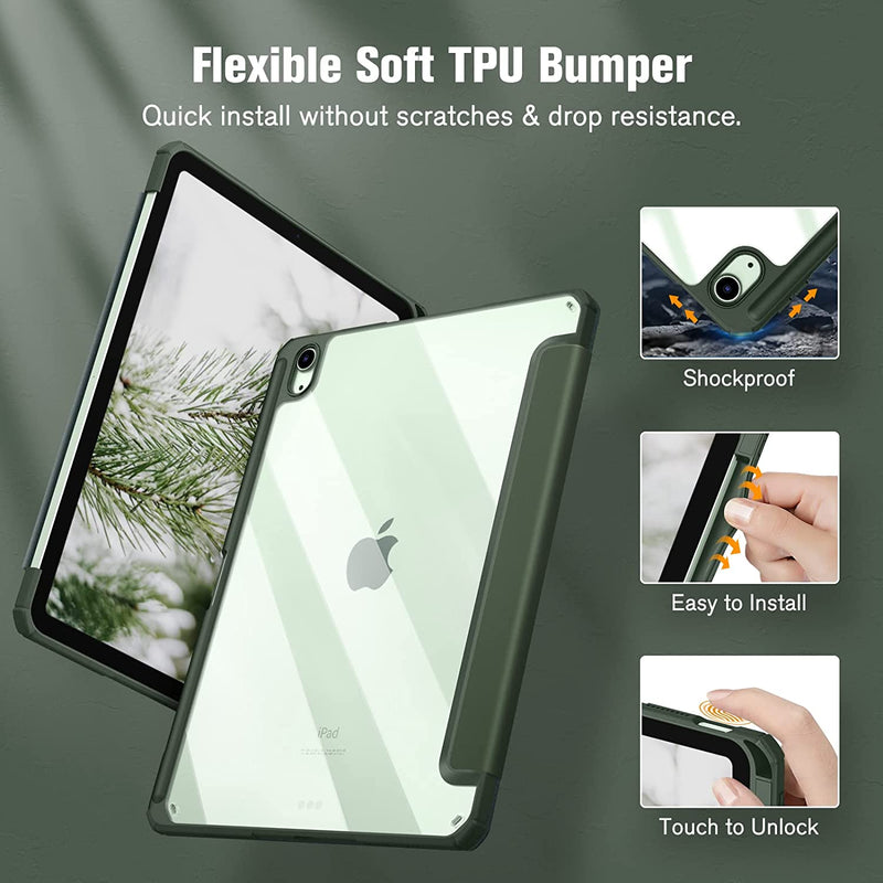 ipad air 5 alpine green cover 