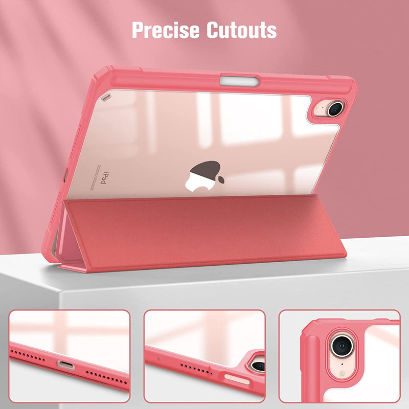 iPad Mini A17 Pro (2024), iPad Mini 6th Gen (2021) Hybrid Slim Case | Fintie