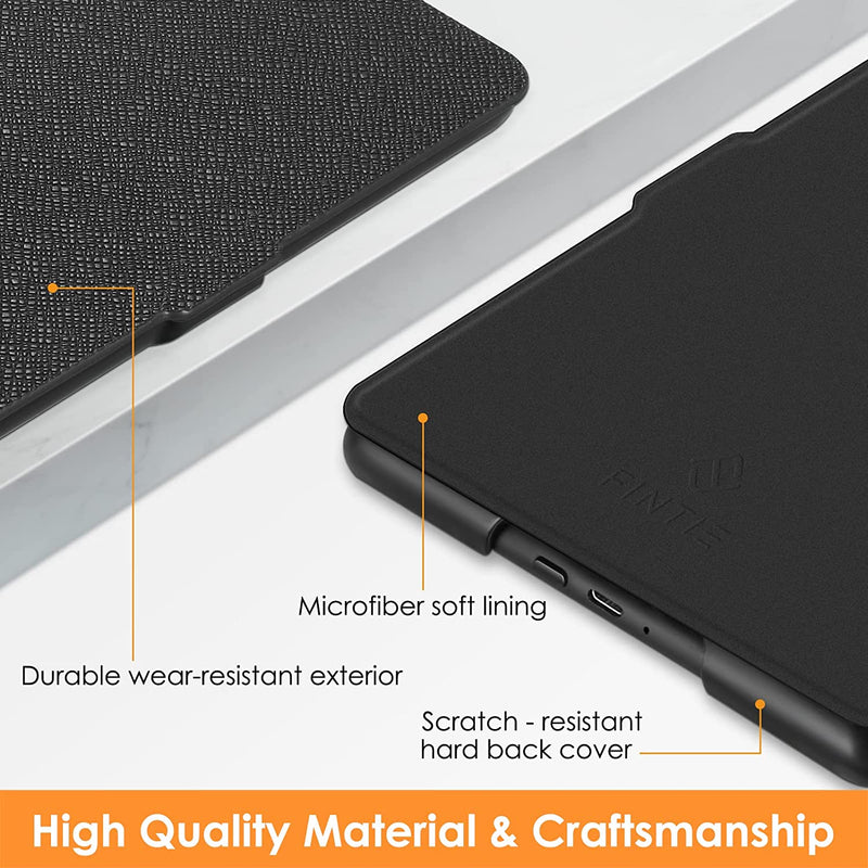 Kindle (11th Gen 2024/2022) Slimshell PU Leather Case | Fintie