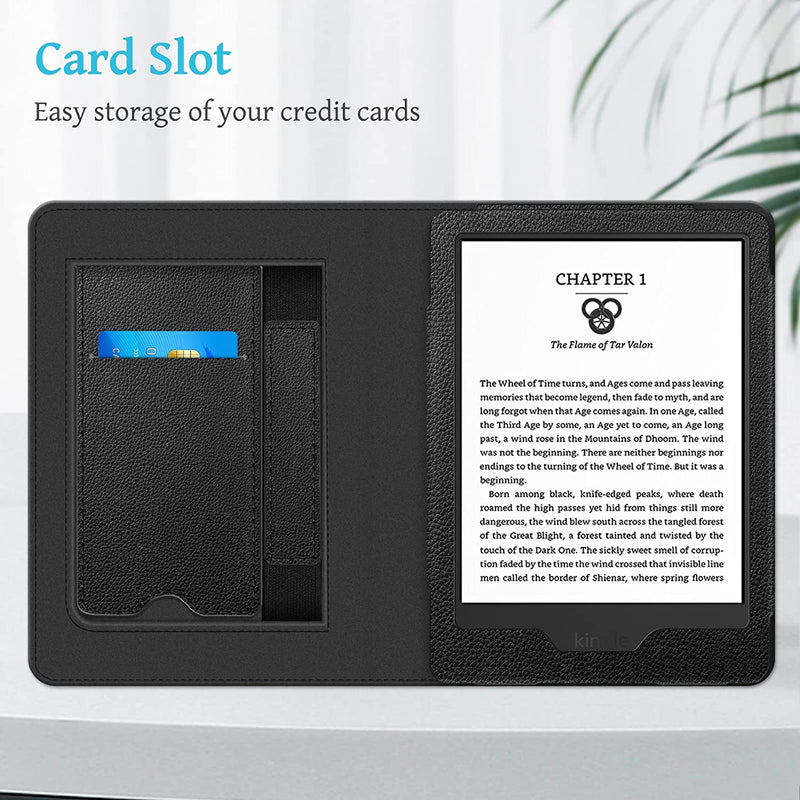 Kindle (11th Gen 2024/2022) Vegan Leather Sleeve Case | Fintie