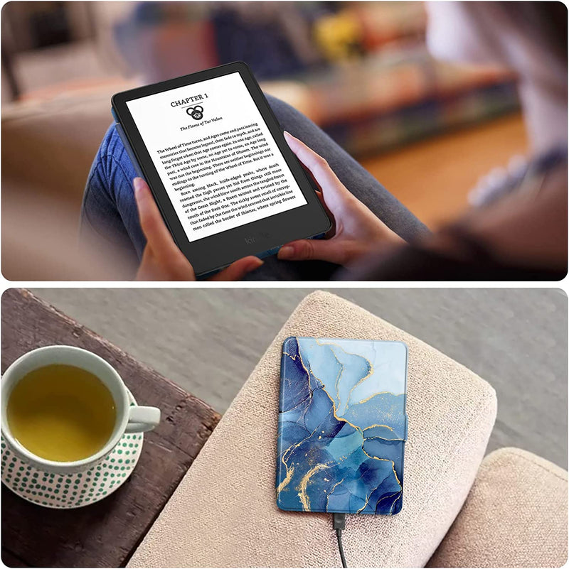 Kindle (11th Gen 2024/2022) Slimshell PU Leather Case | Fintie