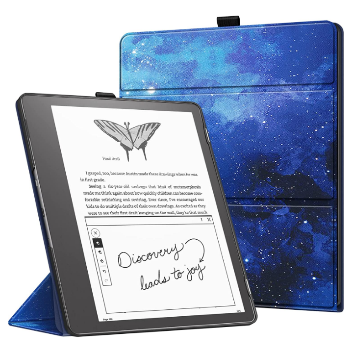 kindle scribe case in starry sky