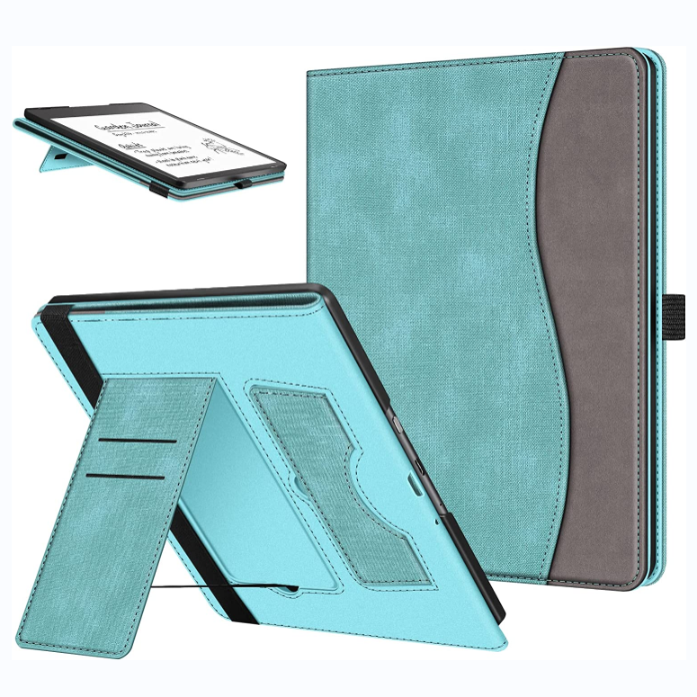 Kindle Scribe (2024/2022) Stand Case w/ Card Slot & Pen Holder | Fintie