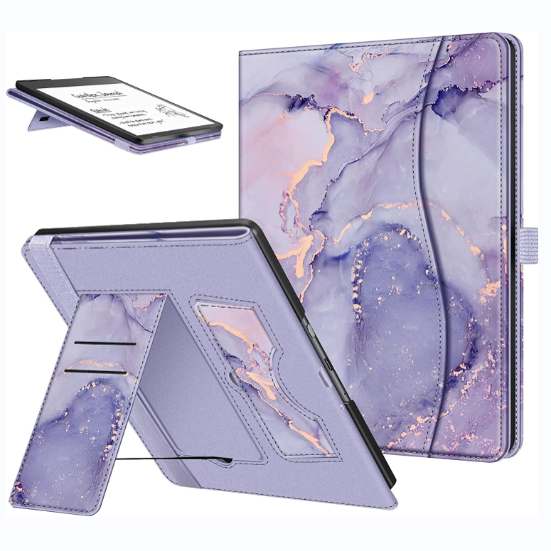 Kindle Scribe (2024/2022) Stand Case w/ Card Slot & Pen Holder | Fintie