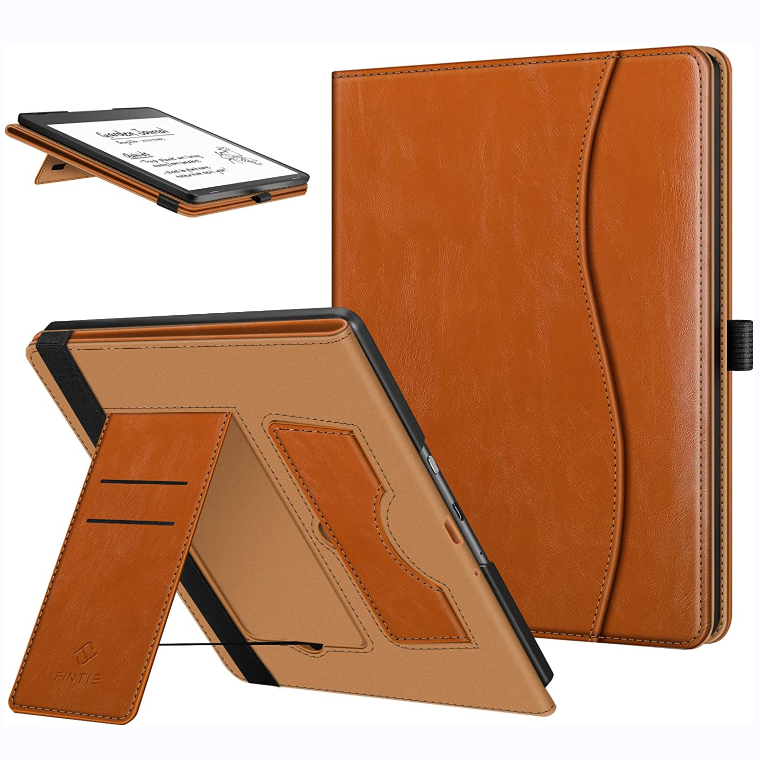 Kindle Scribe (2022) Stand Case w/ Card Slot & Pen Holder | Fintie