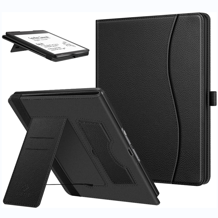 Kindle Scribe (2022) Stand Case w/ Card Slot & Pen Holder | Fintie