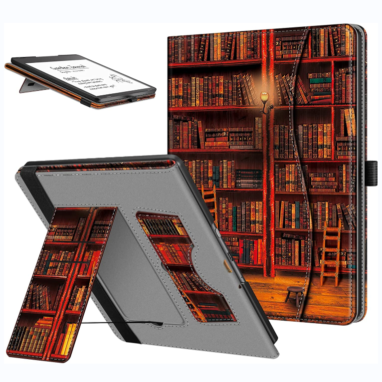Kindle Scribe (2024/2022) Stand Case w/ Card Slot & Pen Holder | Fintie