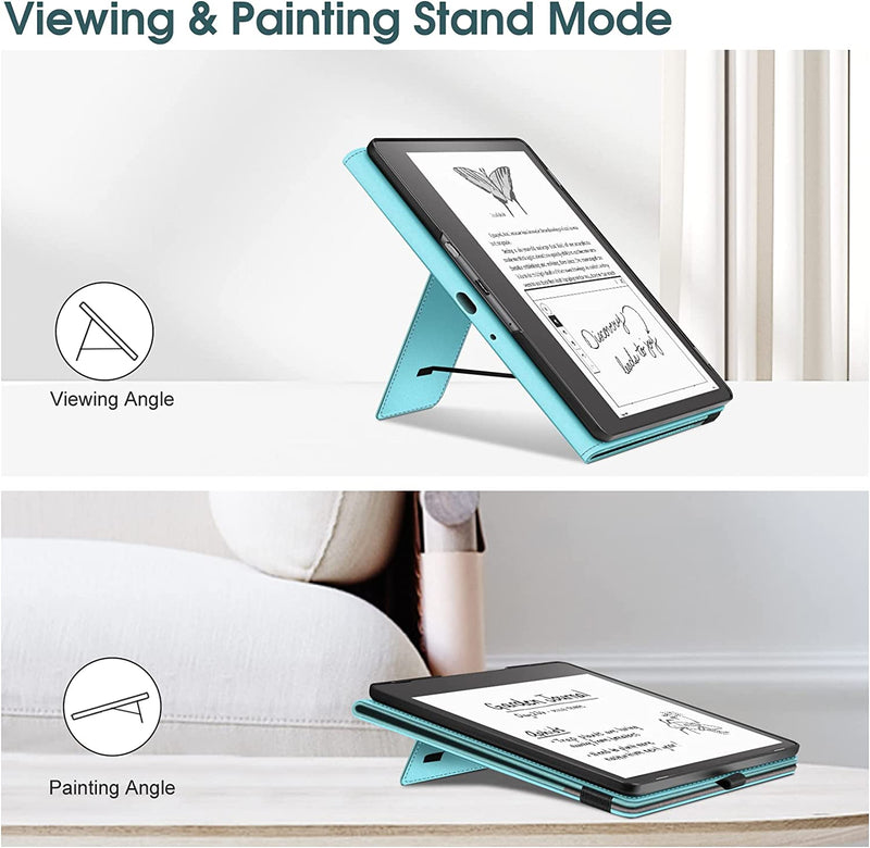 Kindle Scribe (2024/2022) Stand Case w/ Card Slot & Pen Holder | Fintie