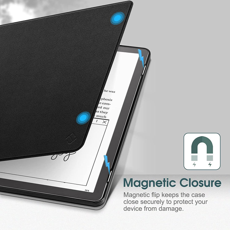 Kindle Scribe (2024/2022) 360-Degree Rotating Case w/ Pencil Holder | Fintie