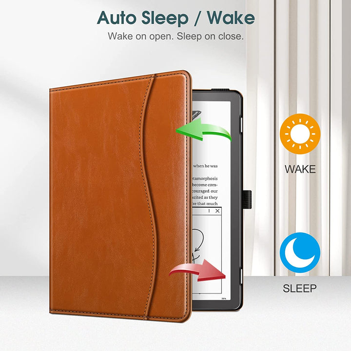 Kindle Scribe 10.2-inch (2024/2022) Stand Case w/ Card Slot & Pen