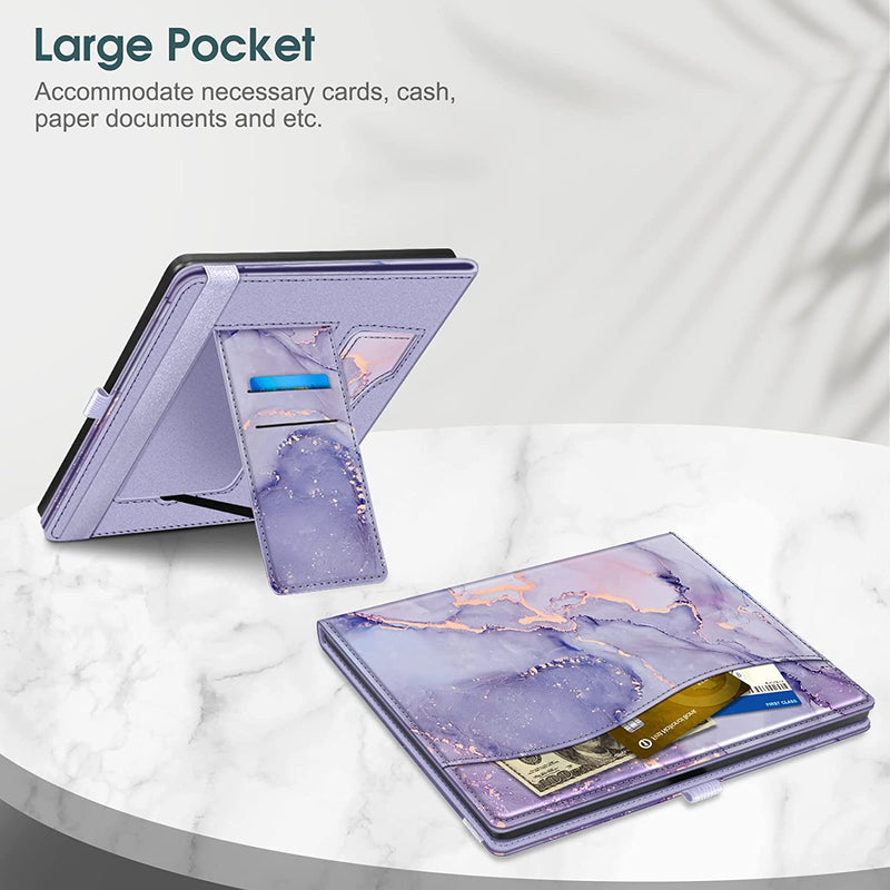 Kindle Scribe (2024/2022) Stand Case w/ Card Slot & Pen Holder | Fintie