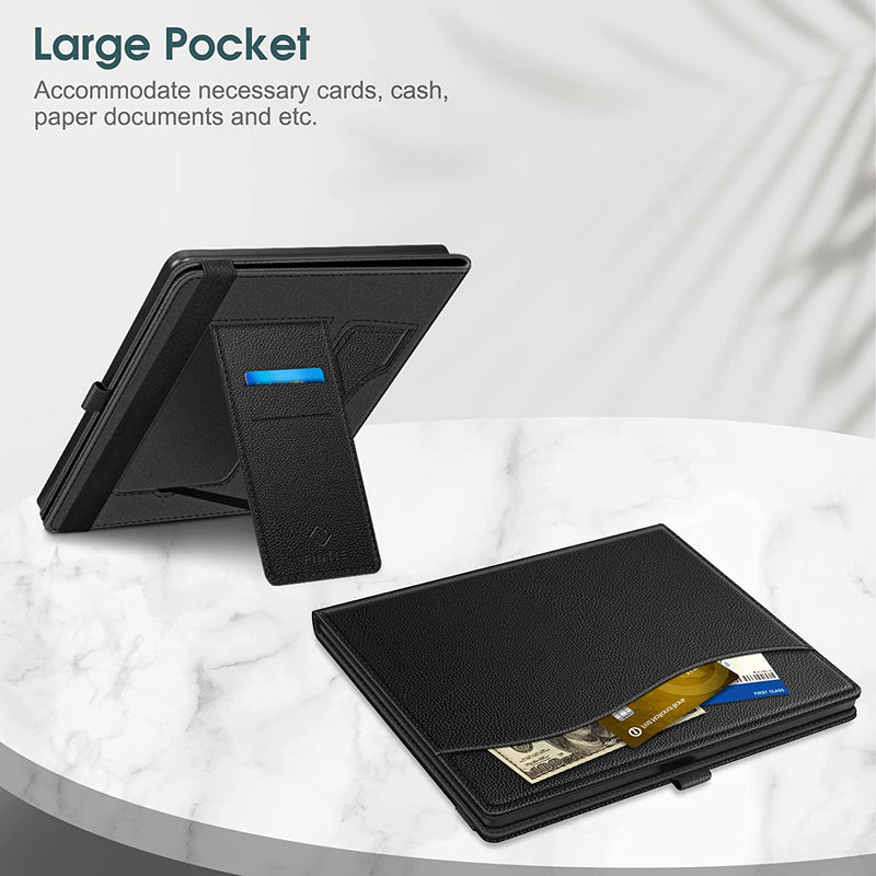 Kindle Scribe (2024/2022) Stand Case w/ Card Slot & Pen Holder | Fintie