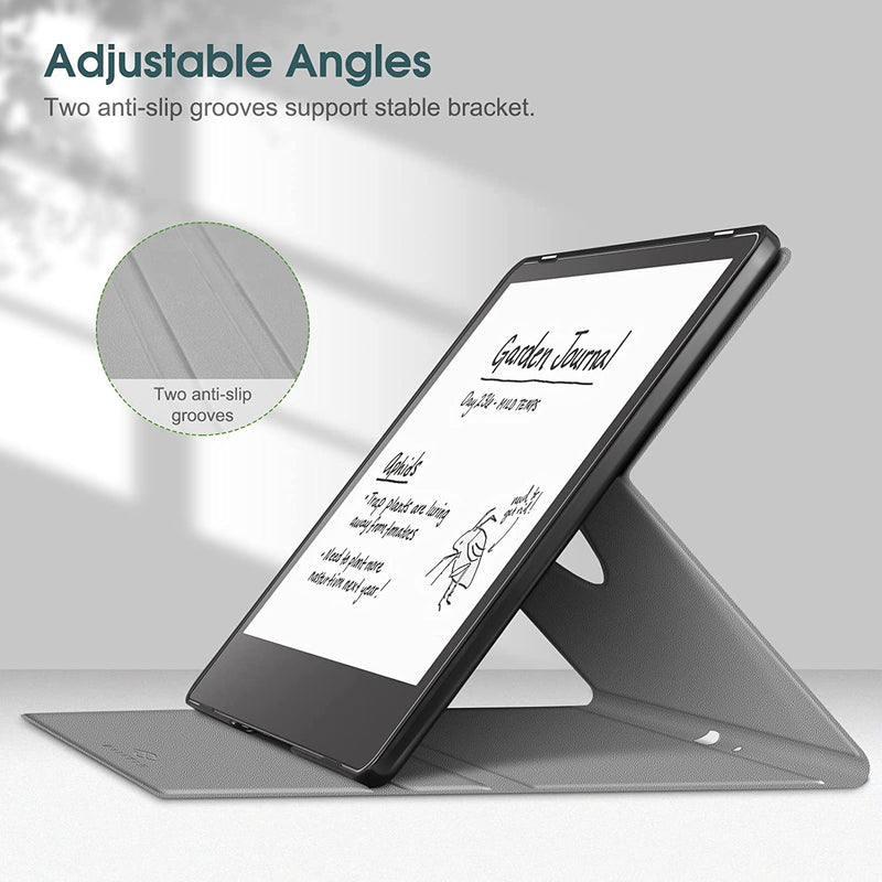 Kindle Scribe (2024/2022) 360-Degree Rotating Case w/ Pencil Holder | Fintie