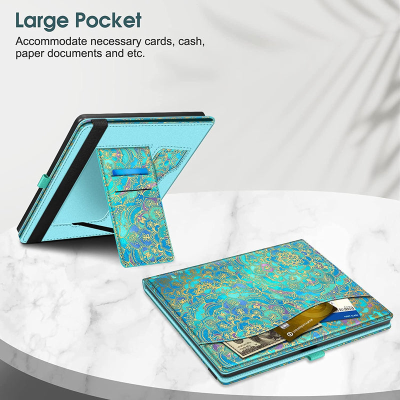 Kindle Scribe (2024/2022) Stand Case w/ Card Slot & Pen Holder | Fintie