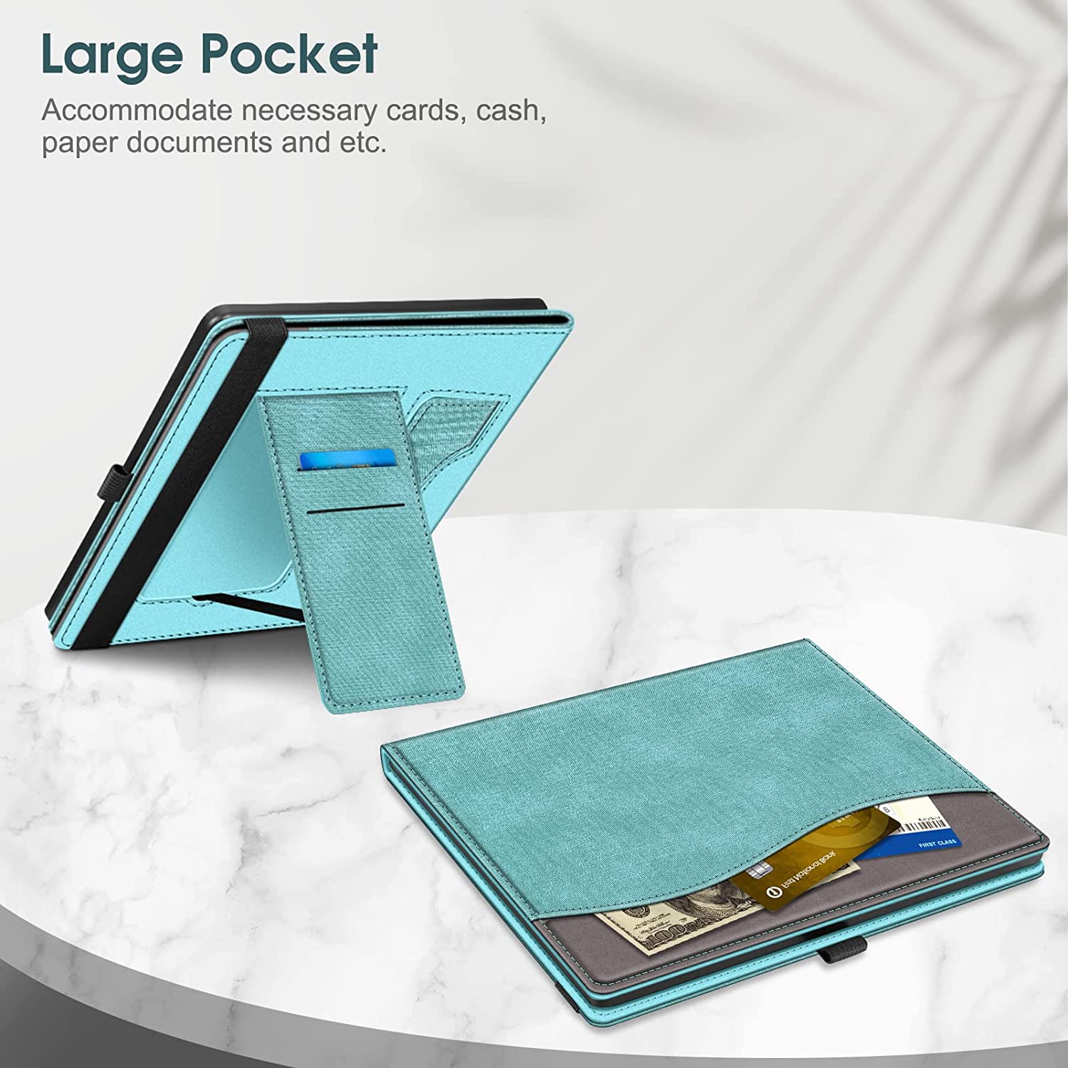 Fintie Funda triple para Kindle Scribe lanzado en 2022 de 102 pulgadas  ultra ligera delgada plegable con función de apagado y encendido automático  – Yaxa Costa Rica