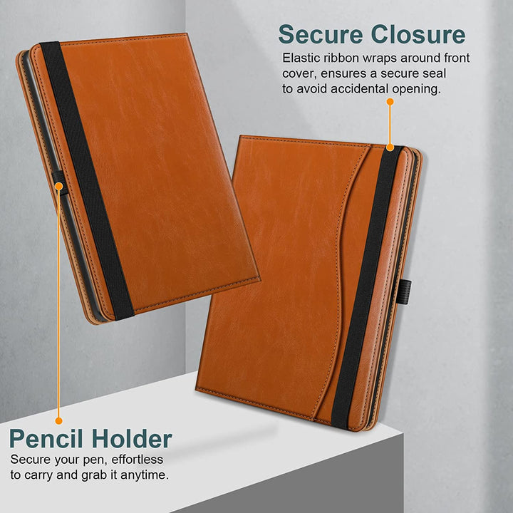 Custodia Per Kindle Scribe Con Cinturino - Simil Pelle Fiori, Compatibile 2022/2024 - Foto 9