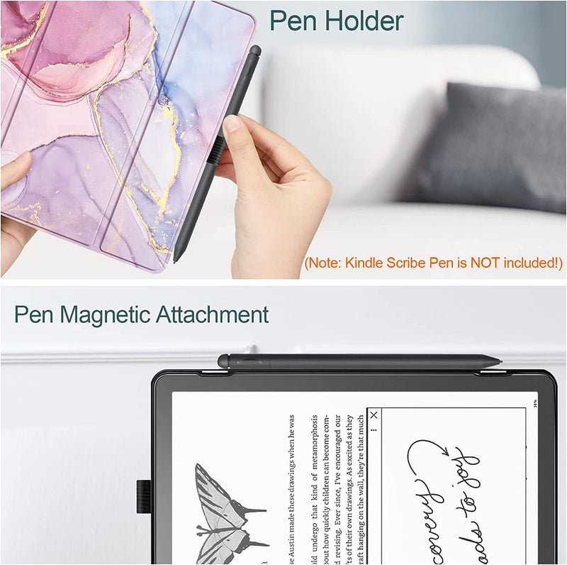 Kindle Scribe 10.2-inch (2024/2022) Trifold Stand Case | Fintie