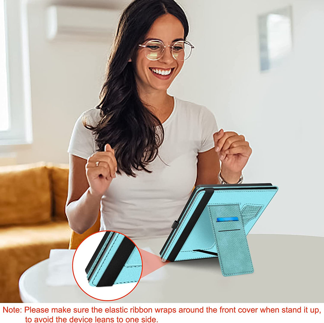 Kindle Scribe (2024/2022) Stand Case w/ Card Slot & Pen Holder
