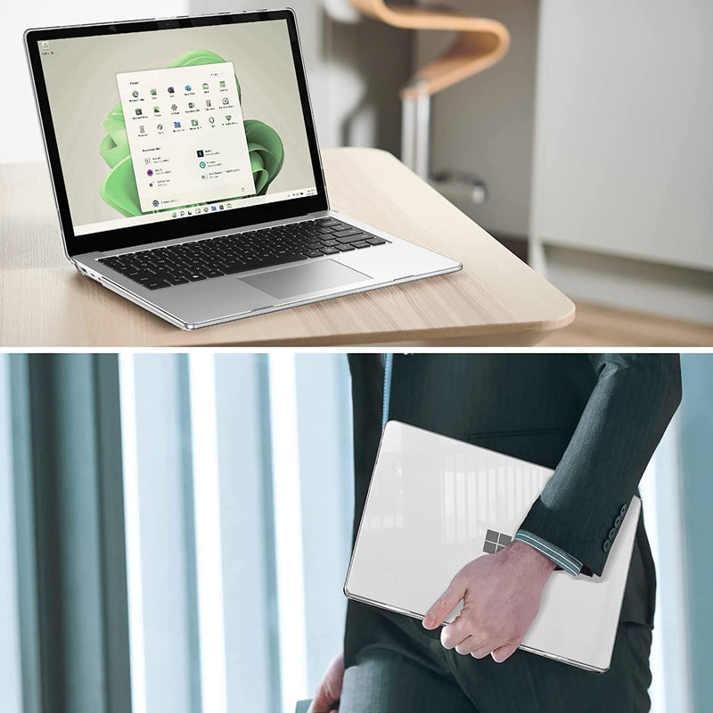 Surface Laptop 5/4/3 13.5-inch w/ Metal Keyboard Snap-on Hard Shell Cover | Fintie